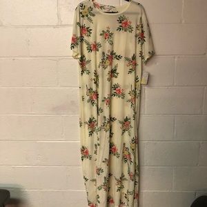LuLaRoe flower Maria maxi dress 3XL